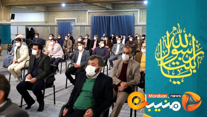 دیدار مداحان با رهبر انقلاب