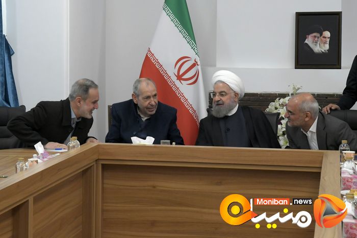 دیدار جمعی از فرهنگیان با حسن روحانی