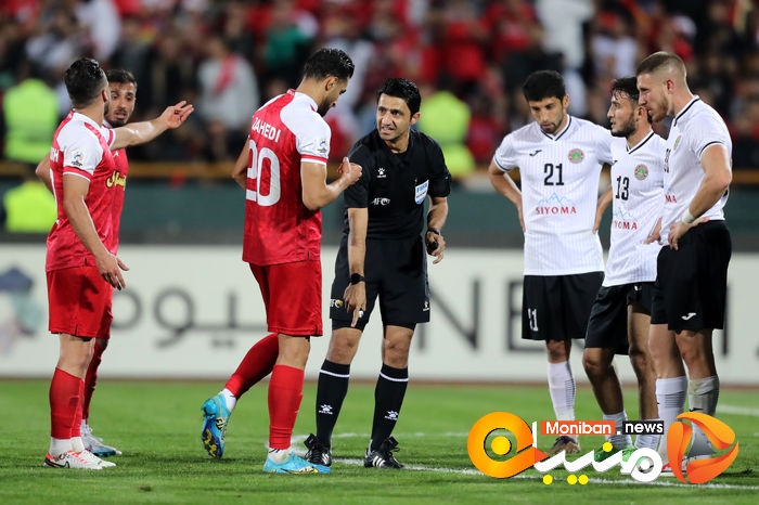 گزارش تصویری| بازی پرسپولیس و استقلال تاجیکستان