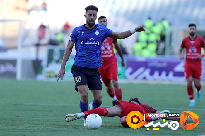 گزارش تصویری| بازی استقلال و نساجی