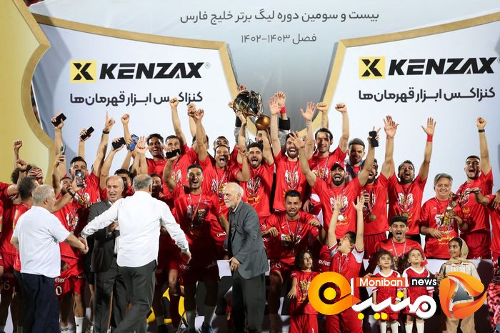 گزارش تصویری| جشن قهرمانی پرسپولیس در لیگ برتر
