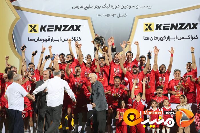 گزارش تصویری| جشن قهرمانی پرسپولیس در لیگ برتر
