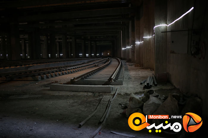 بازدید از نخستین پایانه زیر زمینی مترو