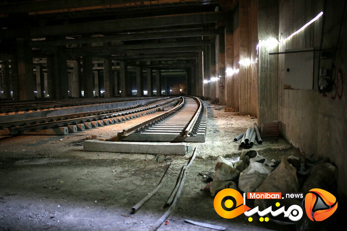 بازدید از نخستین پایانه زیر زمینی مترو