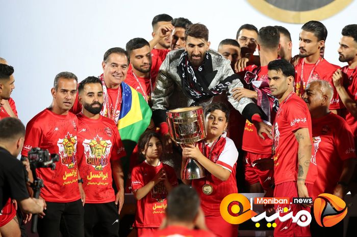 گزارش تصویری| جشن قهرمانی پرسپولیس در لیگ برتر