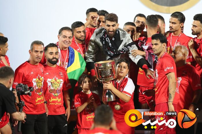 گزارش تصویری| جشن قهرمانی پرسپولیس در لیگ برتر