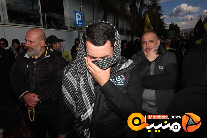 گزارش تصویری/ حضور جنگنده های اسرائیلی بر فراز تشییع پیکر سیدحسن نصرالله