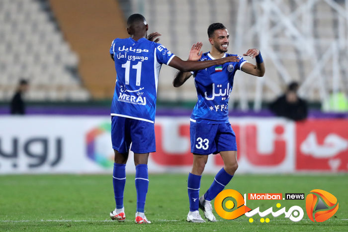 گزارش تصویری| بازی استقلال و نساجی