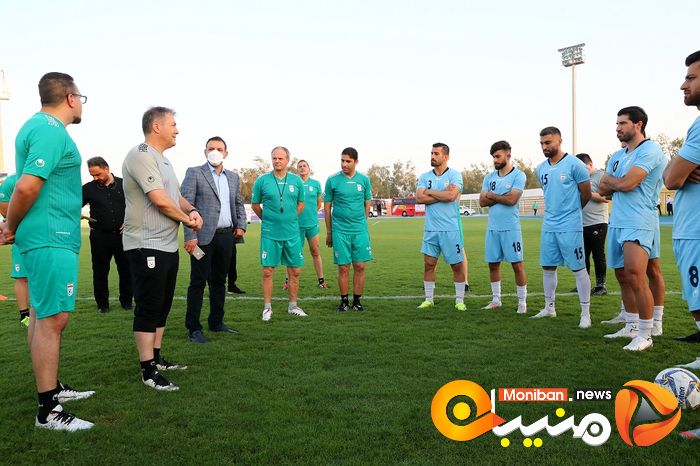 اردوي تيم ملي فوتبال در كيش