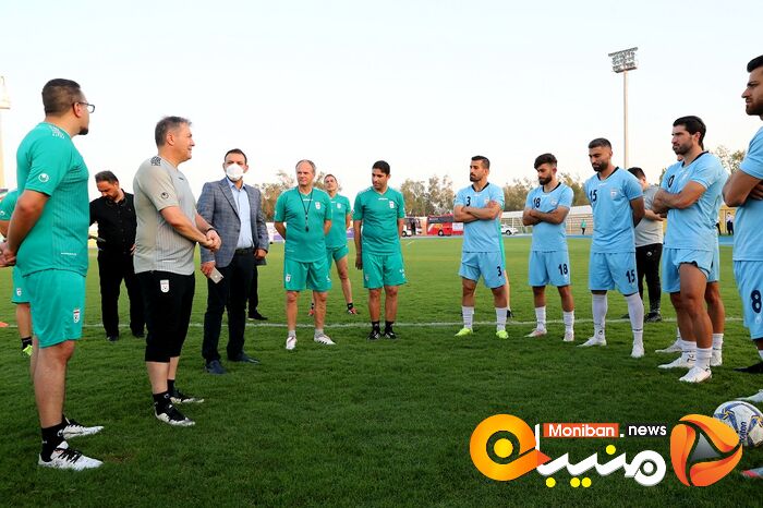 اردوي تيم ملي فوتبال در كيش