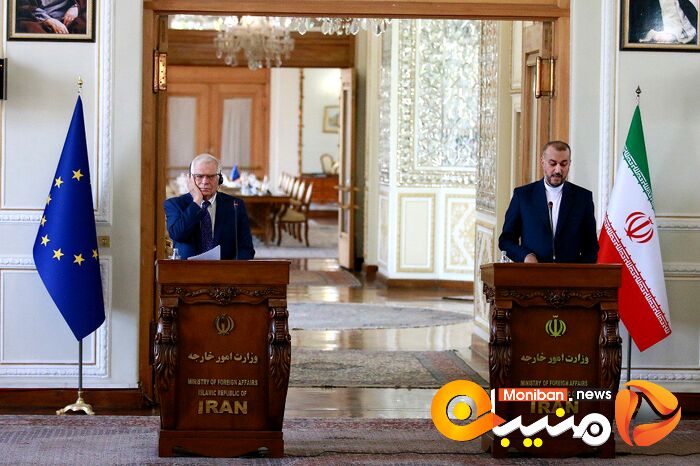 دیدار بورل و امیرعبدالهیان