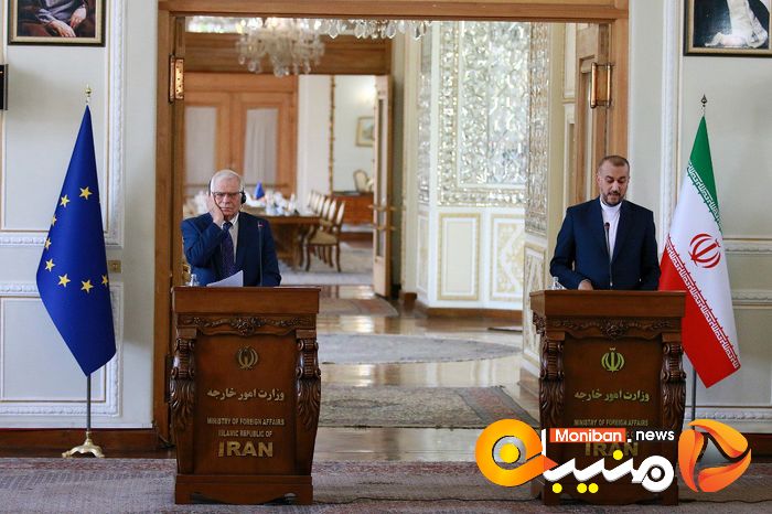 دیدار بورل و امیرعبدالهیان