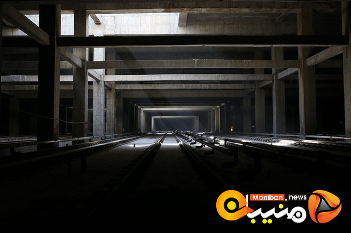 بازدید از نخستین پایانه زیر زمینی مترو