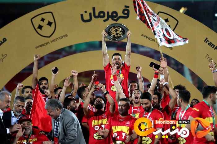 گزارش تصویری|جشن قهرمانی پرسپولیس در جام حذفی
