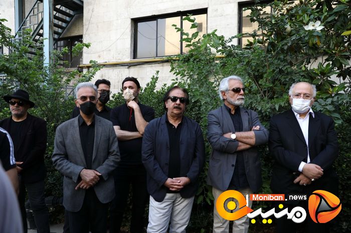 مراسم تشییع پیکر مرحوم سید محمود دعایی