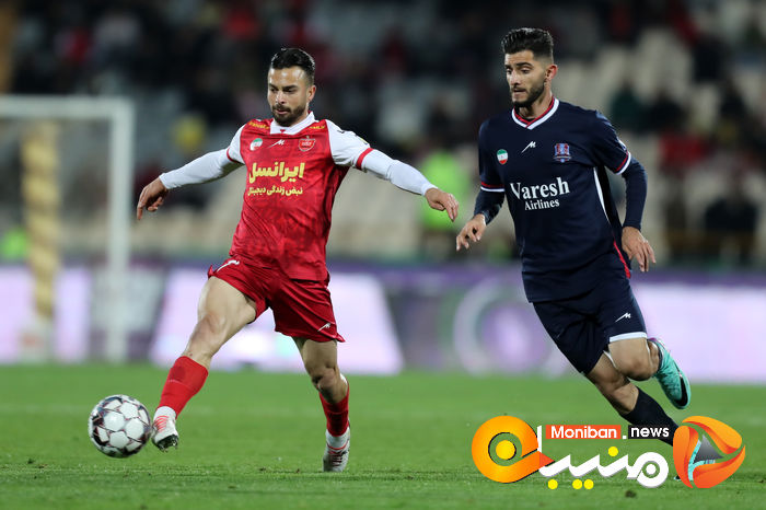 گزارش تصویری| بازی پرسپولیس و نساجی