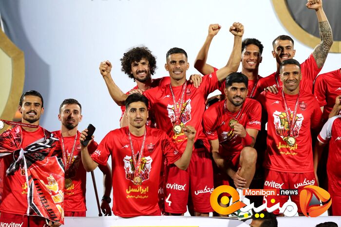 گزارش تصویری| جشن قهرمانی پرسپولیس در لیگ برتر