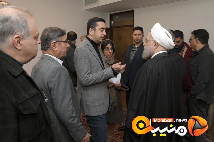 گزارش تصویری| دیدار جنعی از روزنامه نگاران با حسن روحانی