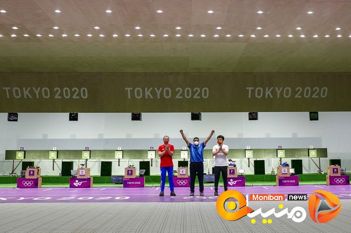 کسب مدال طلا تیراندازی جواد فروغی