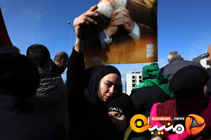 گزارش تصویری/ مراسم تشییع پیکر سیدحسن نصرالله و سیدهاشم صفی الدین