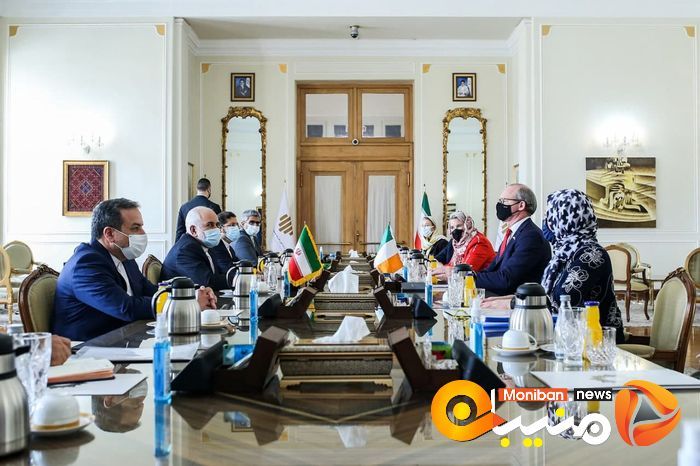 دیدار وزیران امور خارجه ایرلند و ایران 