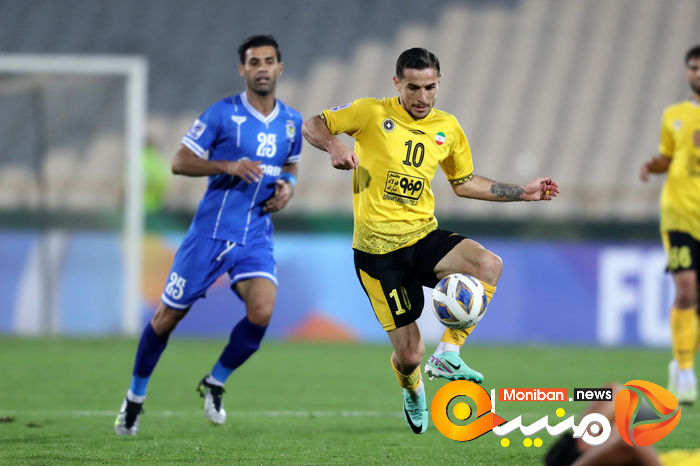 گزارش تصویری| بازی سپاهان و نیروی هوایی عراق