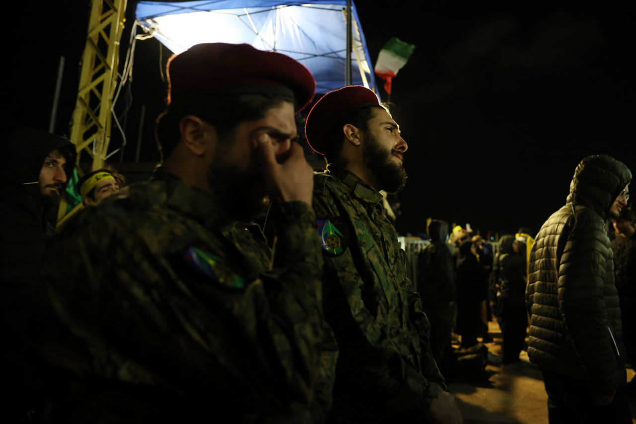 گزارش تصویری/ مراسم تشییع پیکر سیدحسن نصرالله و سیدهاشم صفی الدین