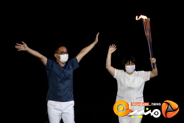 رژه کاروان ایران در المپیک Tokyo 2020