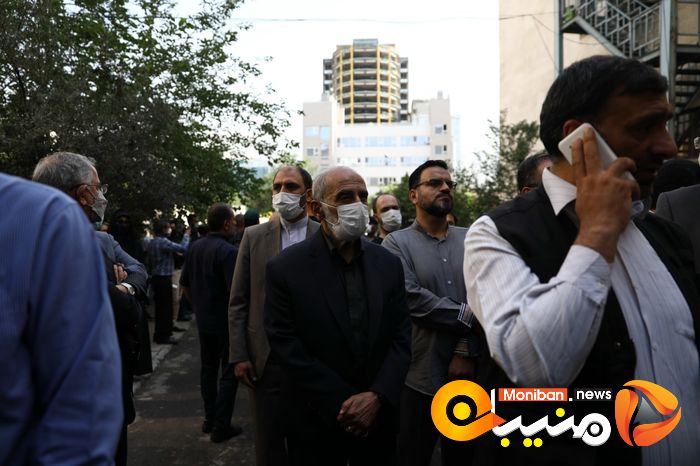 مراسم تشییع پیکر مرحوم سید محمود دعایی