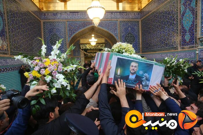 گزارش تصویری| تشییع پیکر رئیسی و همراهانش در قم