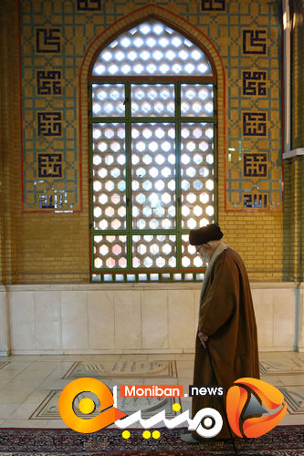 حضور رهبری در مرقد امام خمینی و مزار شهدا
