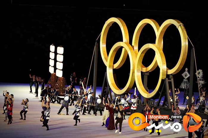 رژه کاروان ایران در المپیک Tokyo 2020