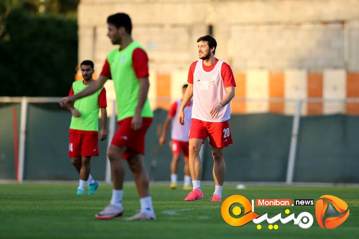 گزارش تصویری| تمرین تیم ملی فوتبال