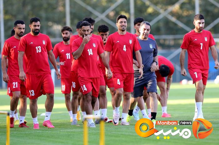 گزارش تصویری| تمرین تیم ملی فوتبال