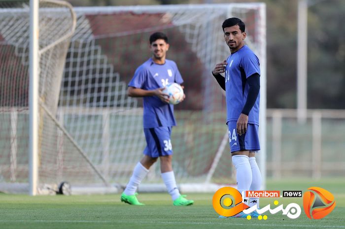 گزارش تصویری| تمرین تیم ملی فوتبال