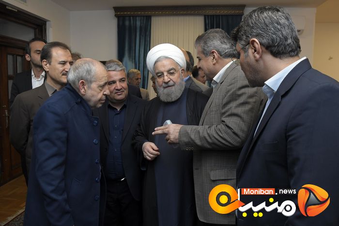 دیدار جمعی از فرهنگیان با حسن روحانی
