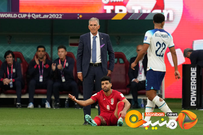 گزارش تصویری| بازی تیم ملی ایران مقابل انگلیس