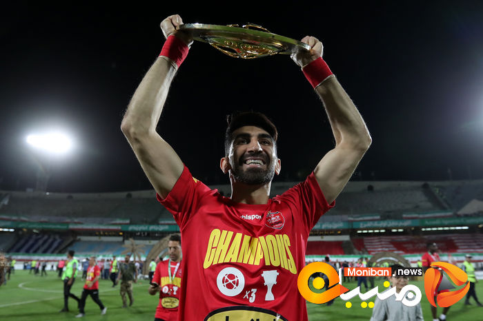 گزارش تصویری|جشن قهرمانی پرسپولیس در جام حذفی