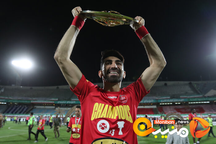 گزارش تصویری|جشن قهرمانی پرسپولیس در جام حذفی