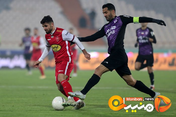 گزارش تصویری| شکست پرسپولیس مقابل هوادار