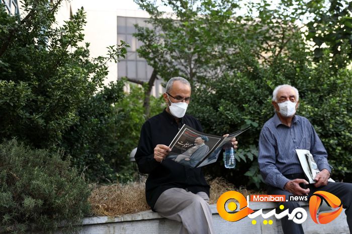 مراسم تشییع پیکر مرحوم سید محمود دعایی