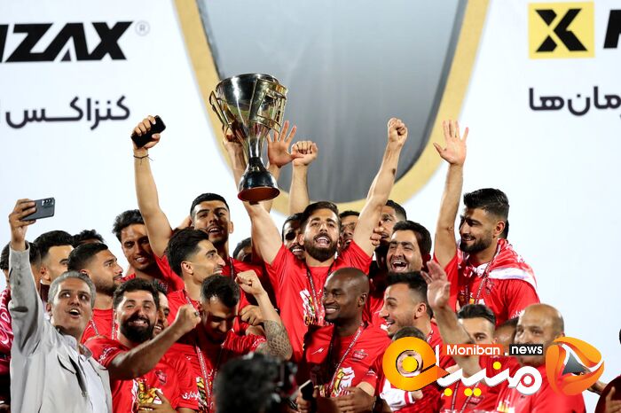 گزارش تصویری| جشن قهرمانی پرسپولیس در لیگ برتر