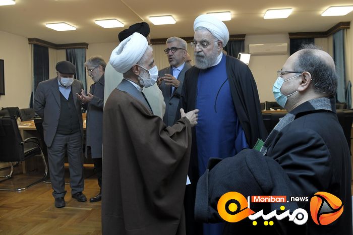 دیدار حسن روحانی با وزرای سابق