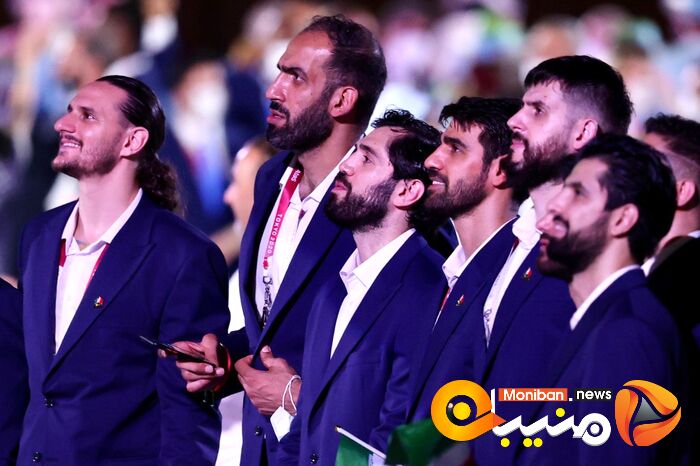 رژه کاروان ایران در المپیک Tokyo 2020