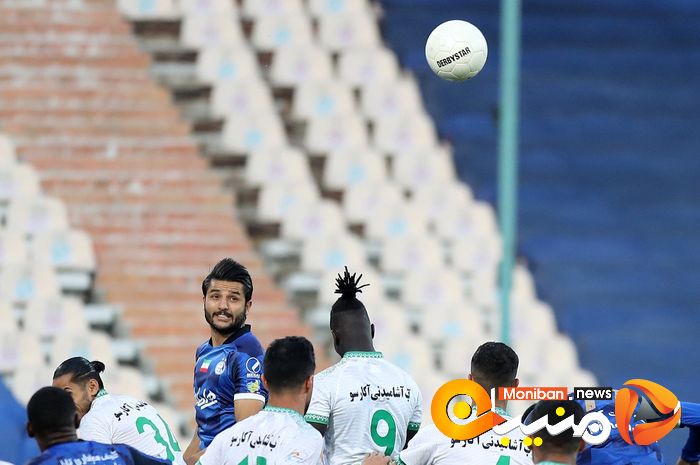 در حاشیه بازی استقلال - آلومینیوم اراک