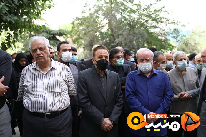 مراسم تشییع پیکر مرحوم سید محمود دعایی