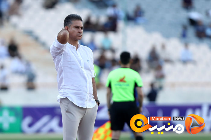 گزارش تصویری| بازی استقلال و نساجی