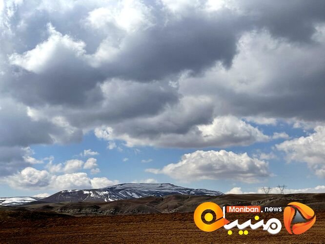 طبیعت زیبا و کوه های رنگارنگ آذربایجان شرقی در ابتدای بهار