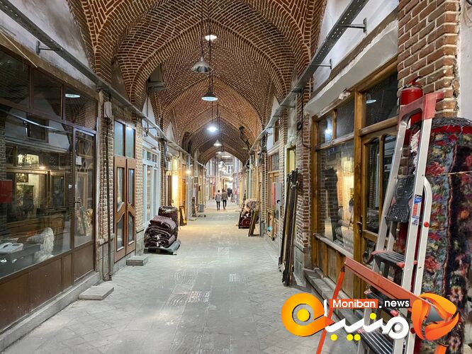 بازار زیبای تبریز