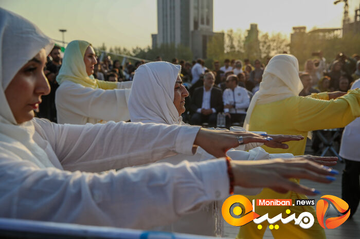 گزارش تصویری| همایش بزرگ ووشوکاران استان تهران در پل طبیعت